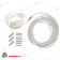 Комплект гибкого неона 10 м. RGB. Cетевой шнур 1.5 м с контроллером. 10-3676.