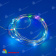 Светодиодная гирлянда "Роса", 2 м., 20 LED, RGB, пульт ДУ, прозрачный провод. 10-3744.