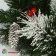 Снежинка, заснеженные ветки ели с шишками и ягодами, 70 см. 03-3794