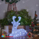 Светодиодная фигура «Лежащий оленёнок», 50 LED, 31x15x33 см. 10-3706.
