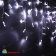 Гирлянда Бахрома, 3,1х0.5 м., 120 LED, холодный белый, без мерцания, прозрачный ПВХ провод с защитным колпачком, 220В. 04-3218