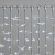 Гирлянда светодиодный занавес, 2х6м., 1000 LED, холодный белый, без мерцания, белый резиновый провод, с защитным колпачком. 16-1138
