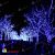 Гирлянда на деревья, спайдер, Луч 2, 2х25м., 50м., 500 LED, 220/24B., холодный белый, без мерцания, прозрачный ПВХ провод. 05-1906