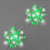 Гирлянда Нить 10 м., 100 LED, зеленый, с мерцанием, белый резиновый провод (Каучук), с защитным колпачком. G16-1111