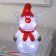 Светодиодная фигура акрил "Оленёнок в красной шапке" 25х7х7см 10 LED, на батарейках, холодный белый. 12-1537