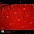 Гирлянда Бахрома 4.8х0.6 м., 160 LED, красный, без мерцания, черный резиновый провод (Каучук), с защитным колпачком. 11-2394