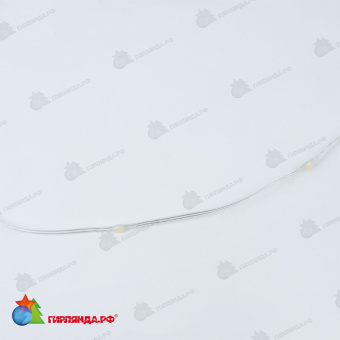 Гирлянда светодиодная "Полоса", 10м. 100 LED. Теплый белый свет. Провод прозрачный. 10-3618