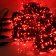 Гирлянда на деревья, спайдер, Луч, 5х20, 100м, 1000 LED, 24B, красный, без мерцания, черный ПВХ провод. 06-3102