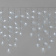 Гирлянда Бахрома 3х0.6м., 144 LED, холодный белый, без мерцания, прозрачный ПВХ провод с защитным колпачком. 16-1024