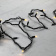 Гирлянда Нить, 10м., 75 LED, Тепло-Белый, с мерцанием каждого диода Теплый Белый, черный провод (каучук). 04-4307