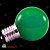 Светодиодная лампа для белт-лайт, d=45 мм., E27, 2Вт, зеленый. 07-3559