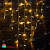Бахрома 3x0.9 м, 144 LED, Теплый Белый, без мерцания, белый провод (ПВХ). С защитным колпачком. 17-1092