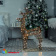 Фигура светодиодная каркасная «Олень-3», 60х98см, 160 LED. Теплый белый свет. Провод коричневый. 10-3849