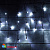 Бахрома 3x0.5 м, 102 LED, Холодный Белый, с мерцанием, черный провод (ПВХ). 17-1014