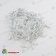 Гирлянда Бахрома 3х0.6 м., 108 LED, холодный белый, с мерцанием, белый резиновый провод (Каучук), с защитным колпачком. 06-3015