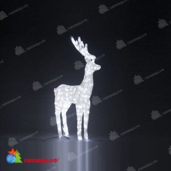 Светодиодная фигура «Олень 3D», 712 LED, 120x62x58 cм. 11-1037