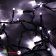 Гирлянда Бахрома, 3,1х0.5 м., 150 LED, холодный белый, без мерцания, черный ПВХ провод (Без колпачка), 220В. 04-3232