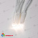 Гирлянда Нить 10 м., 120 LED, теплый белый, белый резиновый провод (Каучук), с защитным колпачком. 10-3736.