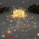 Гирлянда светодиодная "Роса", 10м. 250 LED. Теплый белый свет. Провод прозрачный. 10-3620