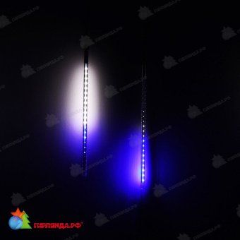 Комплект "Тающие сосульки" 5шт. 0.3м, 24В, белый-синий, 160 LED. 04-3364