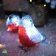 Акриловая светодиодная фигура «Семья снегирей» 16х9х13 см, 40 LED, холодный белый, прозрачный ПВХ провод. 14-1532