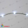Гирлянда светодиодная "Полоса", 10м. 100 LED. Белый свет. Провод зеленый. 10-3616
