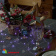 Гирлянда светодиодная "Роса" на батарейках, 2м. 20 LED. Фиолетовый свет. Провод медный. 10-3829