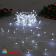 Гирлянда светодиодная "Роса", 10м. 250 LED. Белый свет. Провод прозрачный. 10-3621