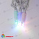 Гирлянда Бахрома 3х0.7 м., 200 LED, мульти, без мерцания, белый резиновый провод (Каучук), с защитным колпачком. 10-3686.