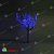 Светодиодное дерево Вишня высота 1.9 м., диаметр 1.5 м., 972 LED, без мерцания, синий. 11-1006