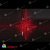 Макушка на Елку "Полярная звезда", с мерцанием, 1.5x1.17 м., красный. 11-1034