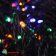 Гирлянда на деревья, спайдер, Луч, 5х20, 100м, 1000 LED, 24B, мульти, без мерцания, черный ПВХ провод. 06-3105
