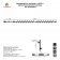 Гирлянда Нить, 10м., 100 LED, теплый белый, без мерцания, черный резиновый провод (Каучук), с защитным колпачком. 05-1762