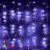 Гирлянда светодиодный занавес Водопад 1x2.9 м., 560 LED, синий, прозрачный ПВХ провод. 13-1201
