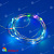Светодиодная гирлянда "Роса", 2 м., 20 LED, RGB, пульт ДУ, прозрачный провод. 10-3744.