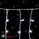 Гирлянда Бахрома, 3,2х0.9 м., 180 LED, холодный белый, без мерцания, белый ПВХ провод с защитным колпачком, 220В. 04-3250