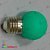 Светодиодная лампа для белт-лайт, d=45 мм., E27, 3Вт, зеленый. 13-1227