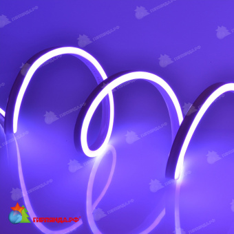 Комплект гибкого неона 5 м. RGB. Cетевой шнур 1.5 м с контроллером 10-3677.