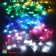 Гирлянда Нить 10 м., 200 LED, мульти, с эффектом бегущий огонь, контроллер, прозрачный провод (силикон), 24В. 04-3417