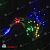 Гирлянда светодиодная Хвост-Роса, 10x2м., 400 Led, мульти, зеленый провод, ш.п. 2,5м, IP 20, контроллер кнопка. 03-4013