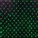 Светодиодная сетка, 2х3м., 384 LED, зеленый, 8 режимов свечения, прозрачный ПВХ провод. 07-3404