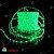 Светодиодный дюралайт, зеленый, чейзинг, кратность резки 4 метра, диаметр 13 мм, 220В, 100 м. 11-2073