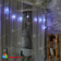 Светодиодная гирлянда "Звезда" 2,5 м., 200 LED, мульти, без мерцания, прозрачный провод. 10-3792