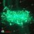 Гирлянда Нить, 10м., 100 LED, светло-зеленый, без мерцания, прозрачный провод (пвх), с защитным колпачком. 11-1833