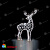 Cветодиодная фигура 3D "Олень Ажурный", 150x110x10см. 19-1034