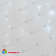 Гирлянда Бахрома 3х0.7 м., 200 LED, холодный белый, без мерцания, белый резиновый провод (Каучук), с защитным колпачком. 10-3687.