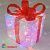 Световая композиция Подарок 70x70 см, розовый, без мерцания, с защитным колпачком. 07-3973