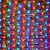 Гирлянда светодиодная Сеть 2x1,5м 288 Led Мультиколор черный каучук IP67 постоянное свечение 230В блок в комплекте 14-2212