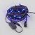 Гирлянда Нить, 10м., 100 LED, синий, с мерцанием, черный ПВХ провод (Без колпачка). 05-596
