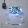Гирлянда светодиодная "Роса", 50м. 500 LED. Белый свет. Провод зеленый. 10-3824